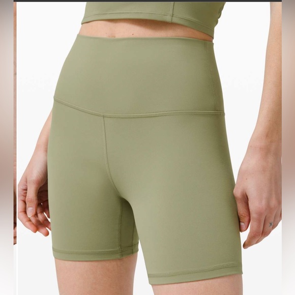 NWT Lululemon Align Short *6" Rosemary Green s16 - Picture 6 of 7